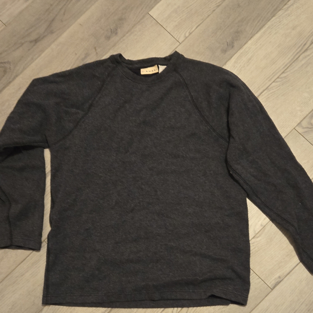 Men's Dark Gray Crewneck Sweater